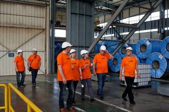 El CEE de ThyssenKrupp apoyan las reivindicaciones de los trabajadores de TK Galmed de Sagunto