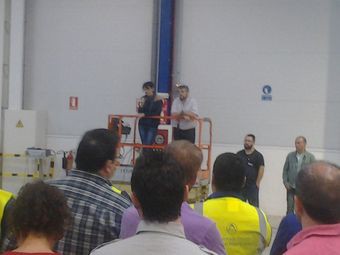 Aprobada en asamblea de trabajadores y trabajadoras el acuerdo del convenio 2014/2015 en ThyssenKrupp Manufacturing Spain Móstoles
