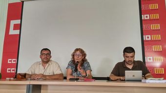Celebrada asamblea de ex trabajadores de ThyssenKrupp, convocada por la parte social de la comisión de seguimiento constituida por CC.OO. y el Comité de Empresa Europeo.