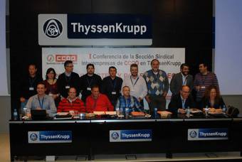 Reunión de la Ejecutiva de la Sección Sindical Interempresas de CC.OO. en thyssenkrupp
