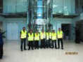 Visita de la Sección Sindical de CC.OO. de Metro de Madrid a la fábrica de ascensores de ThyssenKrupp Elevator Manufacturing Spain en Móstoles. 