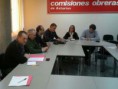 Los eurodiputados de IU y PSOE reclamarán a ThyssenKrupp que no venda los negocios de TK Airport Systems con fabrica en Baiñas y TK Airport Servís en todo los aeropuertos del estado 
