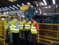 Miembros de la Presidencia del Comité Europeo de thyssenkrupp, visita las instalaciones del Puig (Valencia)