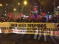 El pasado jueves 17 de noviembre, se celebró la manifestación en Madrid contra los despidos en OTIS y el Sector de la Elevación y por unas condiciones de trabajo dignas en el sector