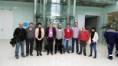 Visita a la sección sindical de CC.OO. en thyssenkrupp elevator manufacturing Spain, el Concejal de Urbanismo y viviendas y el Director de Urbanismo, del Ayuntamiento de Mostoles